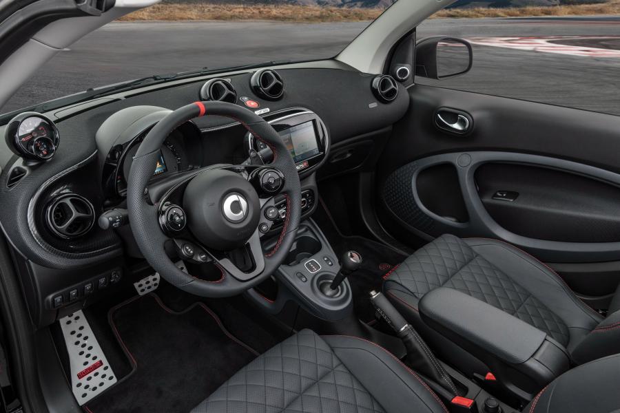 Интерьер Smart ForTwo 125R by Brabus (C453) 2018 года  (фото 22 из 60)